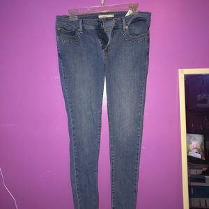 Levi 711 skinny jeans